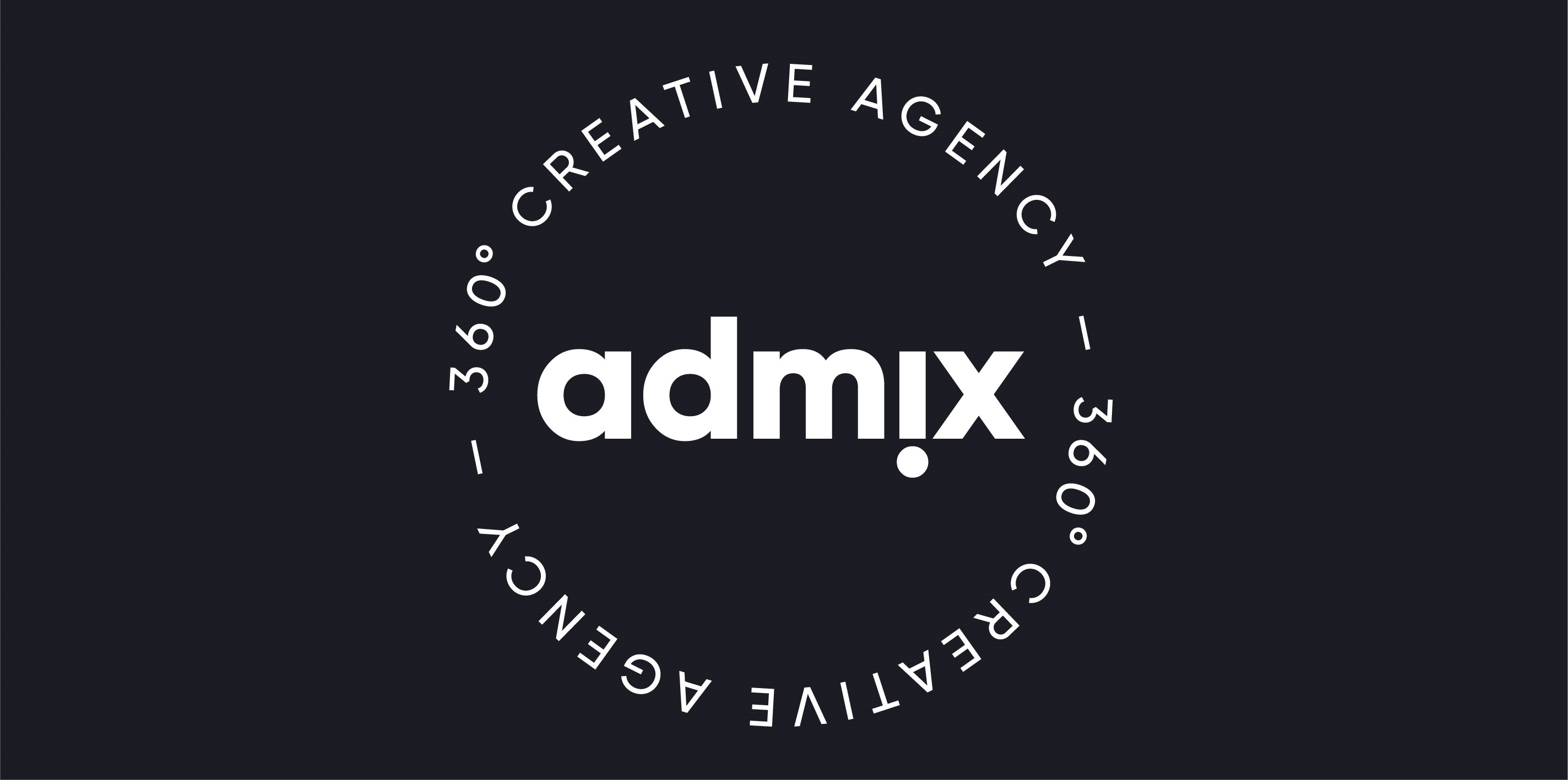 Admix logo zwart