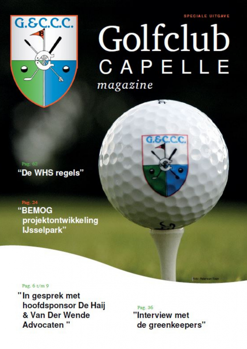 Magazine Golfclub Capelle