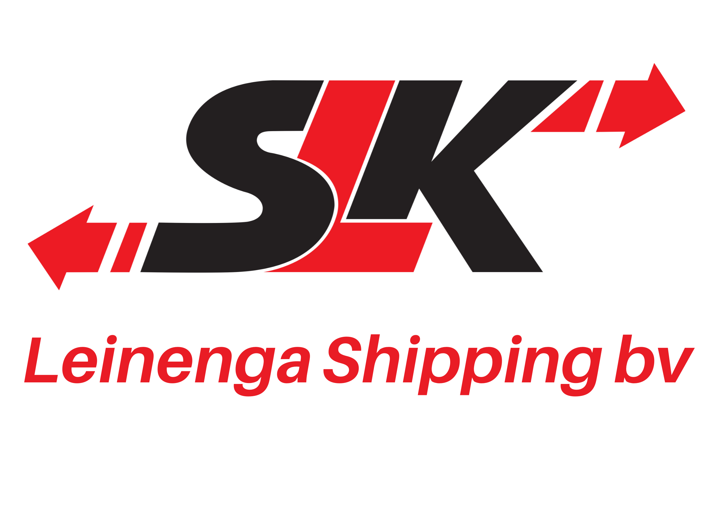 SLK Leinenga Shipping bv logo met tekst